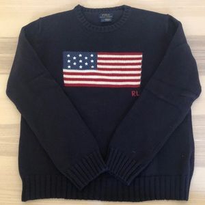 Ralph Lauren Iconic Flag Sweater